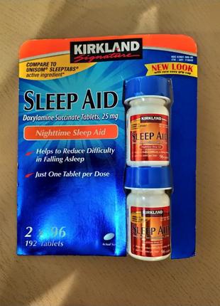 Sleep aid 25 mg kirkland сша, допомога нічного сну.4 фото