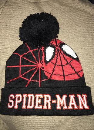 Шапка дитяча на хлопчика детская на мальчика spider-men