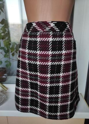 Юбка. юбка женская. юбка в клетку.