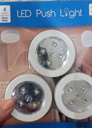 Лампа, ліхтарі (комплект в уп/3 шт) на батарейках