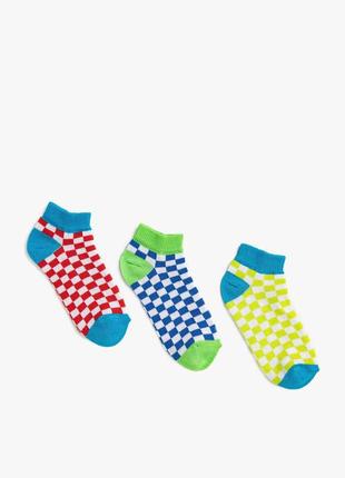 7 - 8 років новий фірмовий комплект набір шкарпеток із різними візерунками для хлопчиків koton