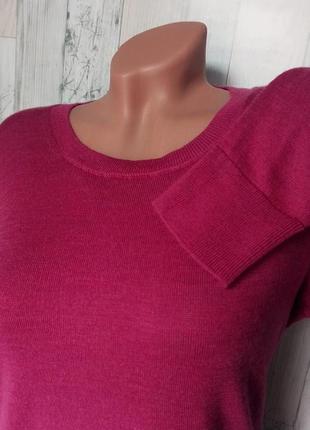 Легкий шерстяной джемпер свитер gap 100% мериносовая шерсть3 фото