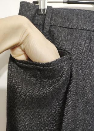 Шикарные шерстяные брюки 100% wool6 фото
