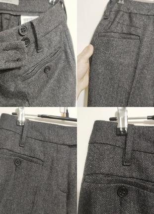 Шикарные шерстяные брюки 100% wool8 фото