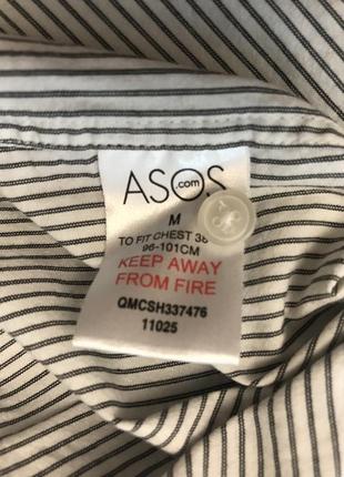 Чоловіча сорочка asos (m)8 фото