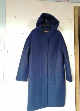 Пальто жіноче🌿 ⚜️країна виробник: італія ⚜️склад: wool 70%, maheir 15%, polyamide 15%  розмір: 50 ш
