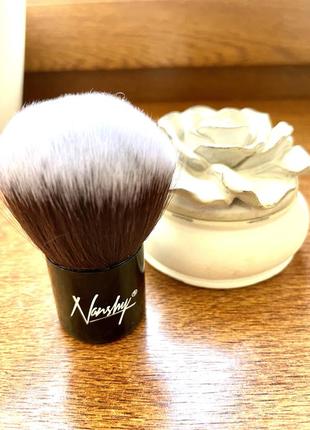 Пензлик black kabuki makeup brush2 фото