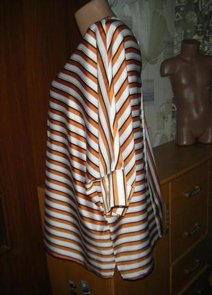Комфортная шифоновая блуза со спущенными рукавами, размер м-40-84 фото