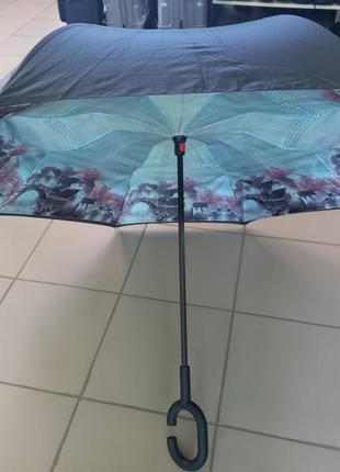 Парасолька жіноча,розумна парасолька1 фото
