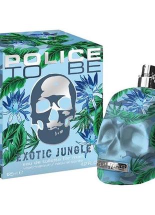 Туалетна вода police to be exotic jungle 125ml