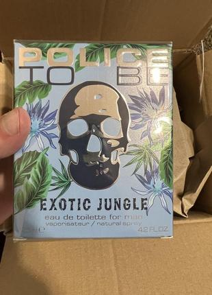 Туалетна вода police to be exotic jungle 125ml4 фото