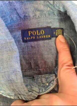 Джинсова сорочка  polo ralph lauren9 фото