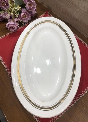 Тарелка овальная vintage stories.