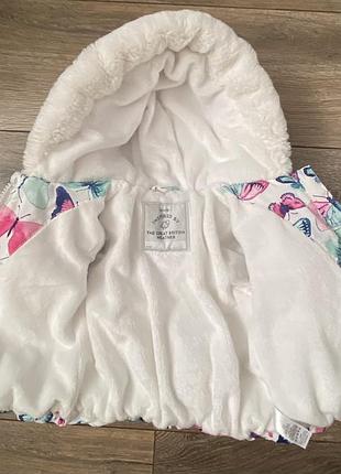 Утеплена куртка для дівчинки 2