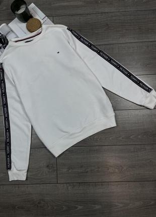 Оригінальний світшот tommy hilfiger track regular fit1 фото