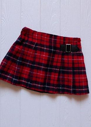 Next. размер 9-12 месяцев, будет дольше. яркая тёплая юбка для девочки