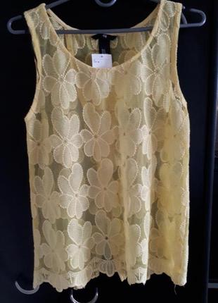 Кружевная блузка - маечка