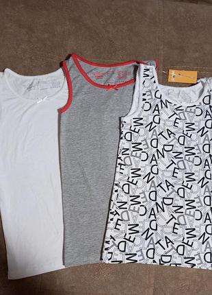 Майка для дівчинки, німецька якість, pepperts, приємна до тіла, 100% бавовна