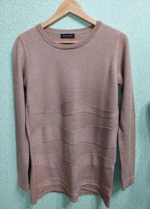 100% альпака  светр джемпер бежевого кольору