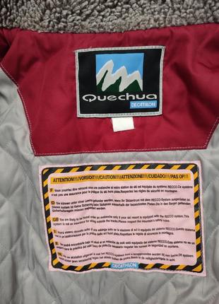 Зимова термо куртка ,лижня куртка quechua з системою recco4 фото