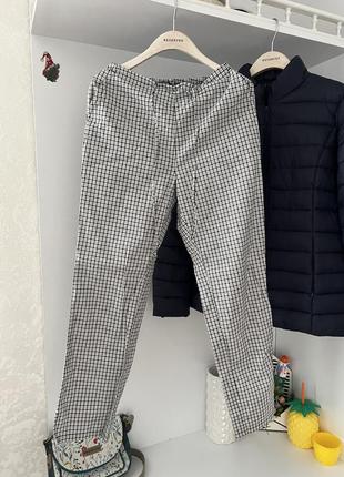 Крутые штаны брюки в клетку asos