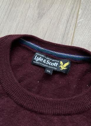 Стильний светр lyle&scott5 фото