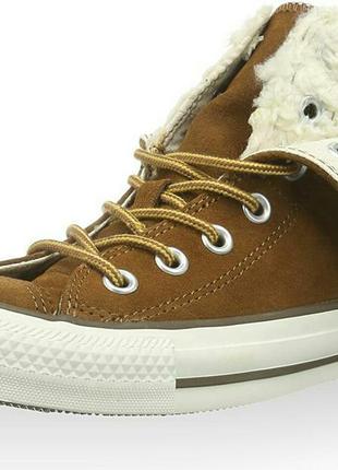 Теплые кроссовки, кеды хайтопы converse all star