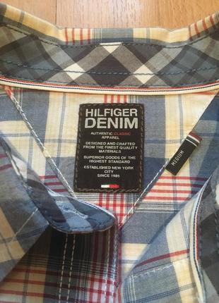 Рубашка хлопок hilfiger denim7 фото