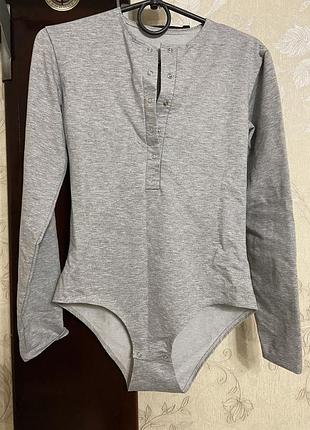 Боди с длинным рукавом
