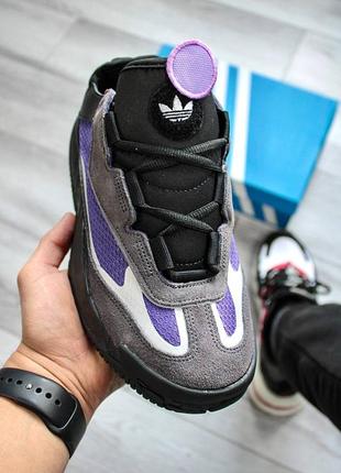 Чоловічі кросівки adidas niteball black-violet
