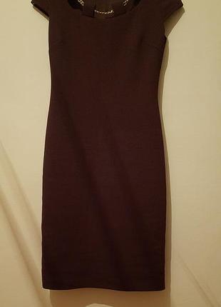 Сукня плаття сарафан темно-коричневий