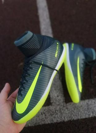 Бутси підліткові nike jr mercurialx proximo ii cr7 ic арт. 852499-3764 фото