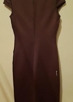 Сукня плаття сарафан темно-коричневий5 фото