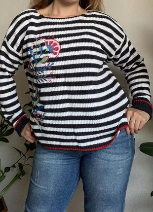 Полосатый свитер