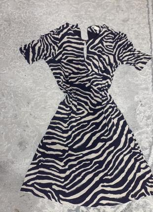 Сукня жіноча плаття зебра платье