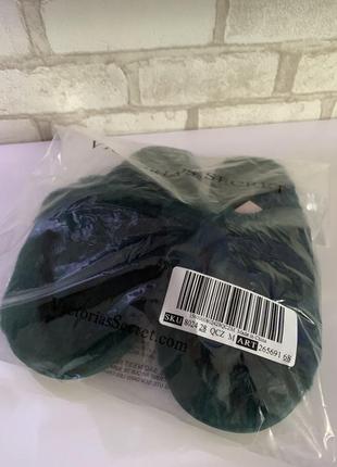 Тапочки victoria’s secret closed toe faux fur slippers