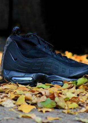 Кросівки nike air max sneakerboot 95 "black"