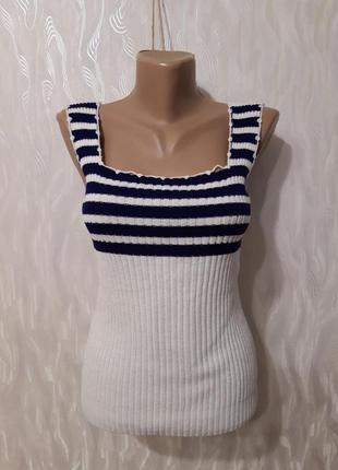 Блуза, майка в'язана