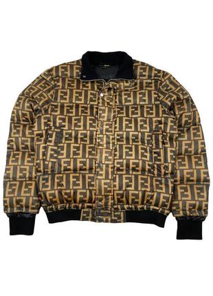 Эффектная курточка -дутик f e n d i