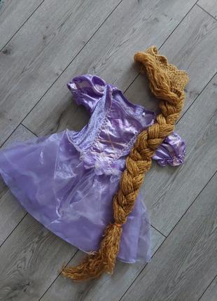 Костюм плаття платье рапунцель1 фото