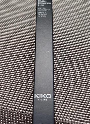 Суперстійкі тіні-олівець для повік kiko milano long lasting stick eyeshadow відтінок 551,6 g