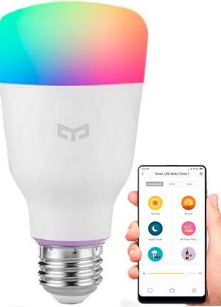 Светодиодная лампа yeelight 1s умная wi-fi управляемая