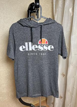 Футболка с капюшоном ellesse р.s-m