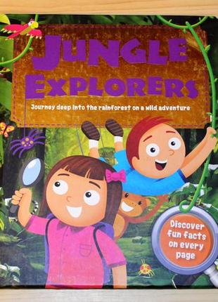 Jungle explorers, детская книга на английском