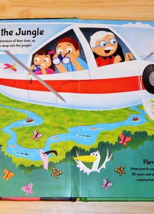 Jungle explorers, детская книга на английском3 фото