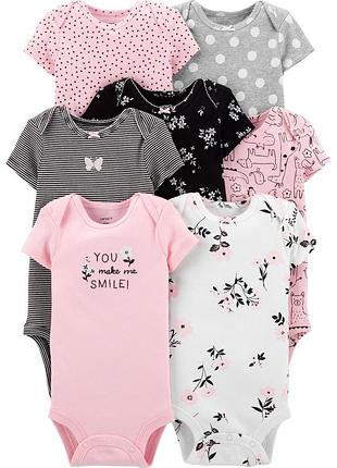 Боди с коротким рукавом carters картерс