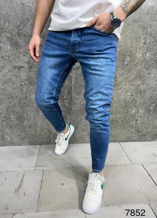 Чоловічі завужені джинси преміум якості8 фото