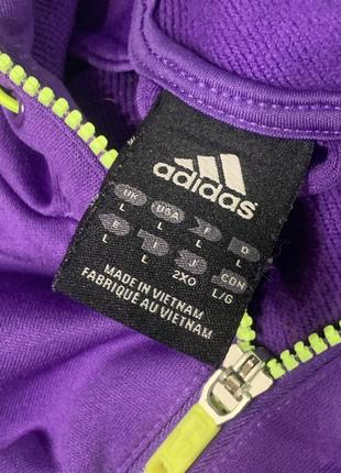 Спортивная куртка/мастерка/кофта adidas размер на этикетке l xl 2xl9 фото