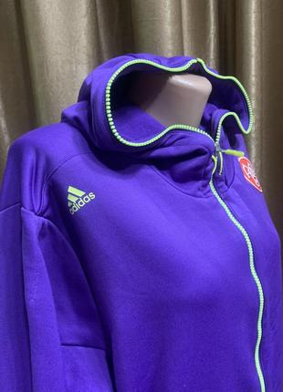 Спортивная куртка/мастерка/кофта adidas размер на этикетке l xl 2xl6 фото