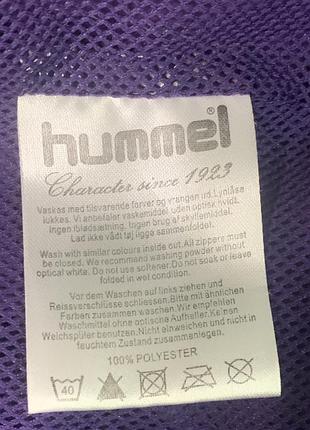 Спортивная ветровка hummel, мастерка цвет фиолетовый размер l  xl8 фото